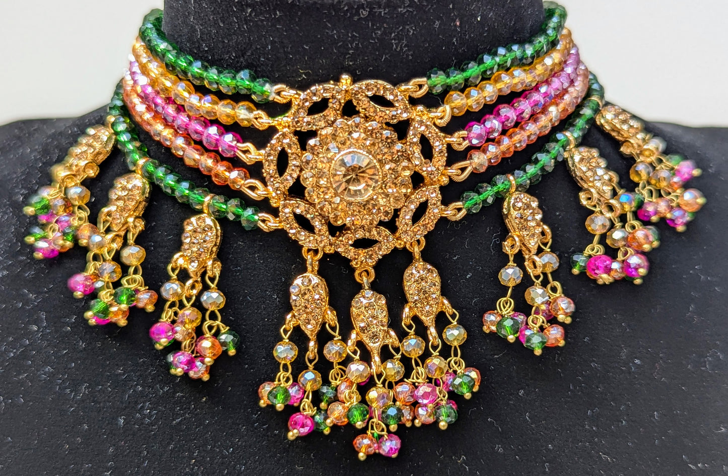 Multi-Colour Necklace Set